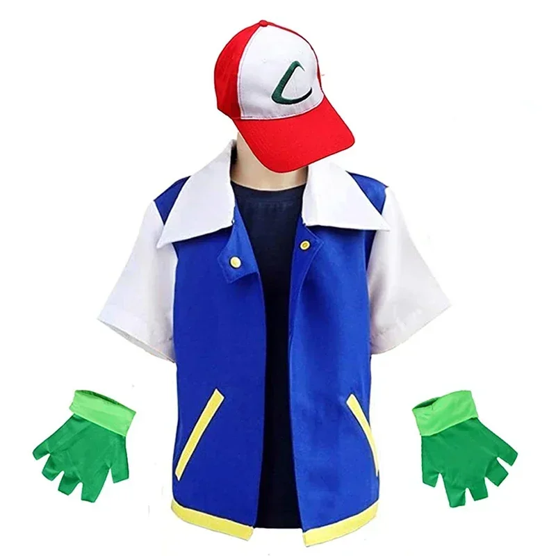 Haori Japanese Jacket - Cosplay Anime Ash Ketchum Clothes Men