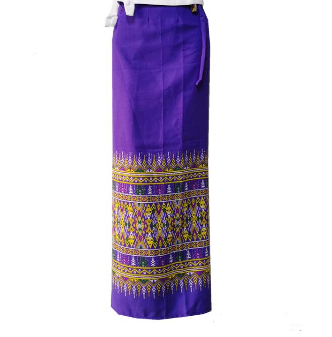 Batik Sarong Wrap - Dai Women Long Skirt Thailand Sarong