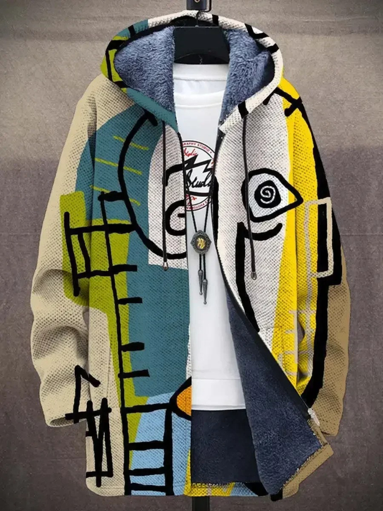 Haori Japanese Jacket - Men Cardigans Coats Japanese Style Art