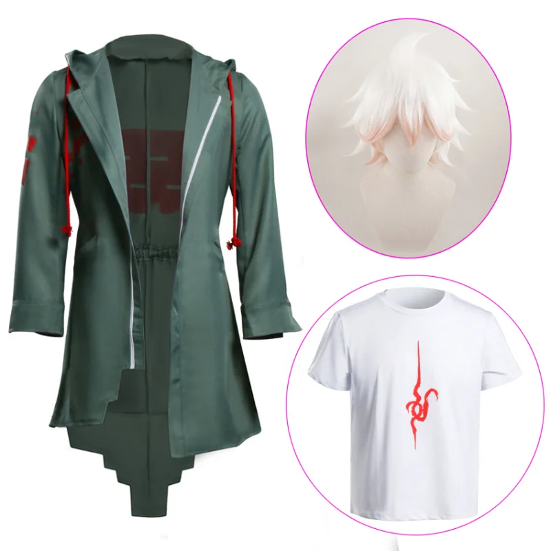 Haori Japanese Jacket - CosplayAnime Danganronpa Nagito Komaeda Cosplay Halloween