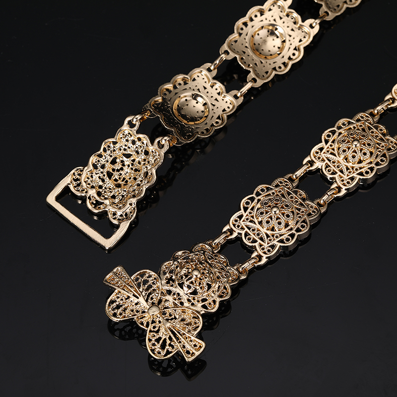 Ethnic Fashion Designer - Algerian Vintage Design Caftan Belt Jewelry