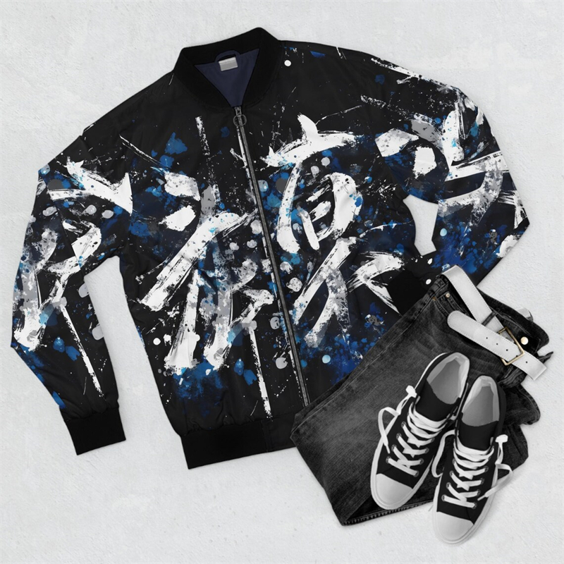 Haori Japanese Jacket - Spring Autumn Mens Bomber Jacket Japanese