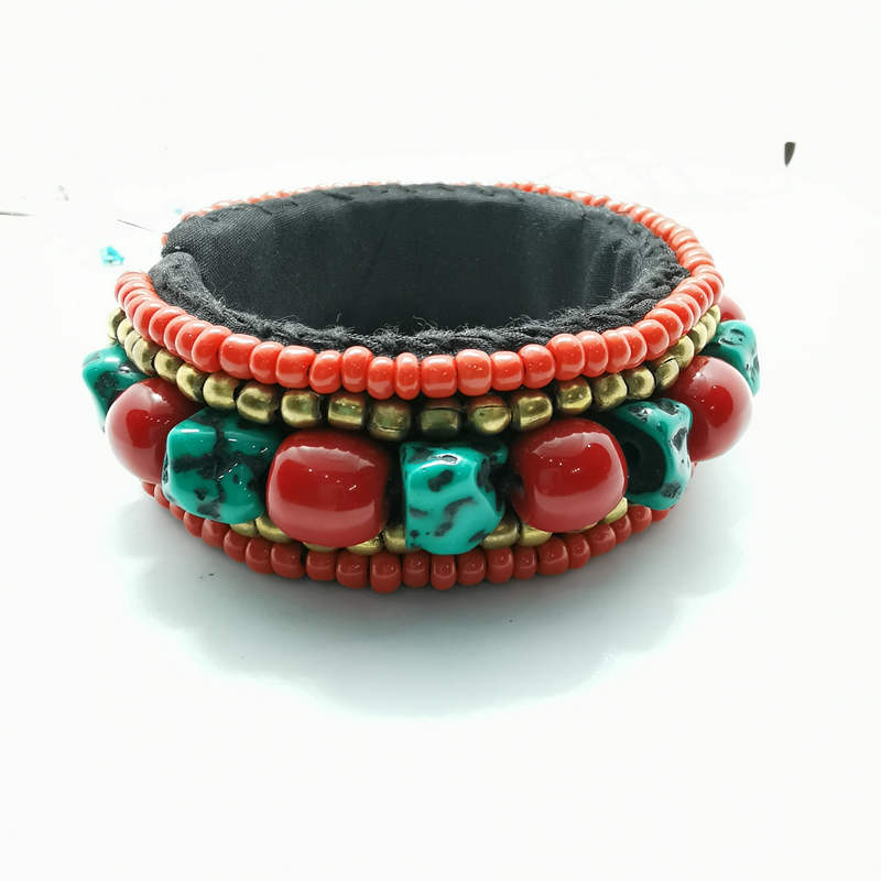 Tibetan Ethnic Handmade Bangle - Ethnic Fashion Com reseña y precio
