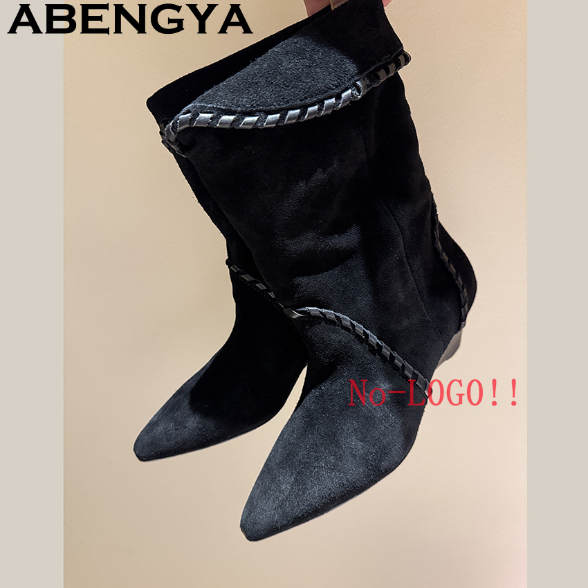 2026 Real Suede Leather Fashio - Ethnic Fashion Week reseña y precio
