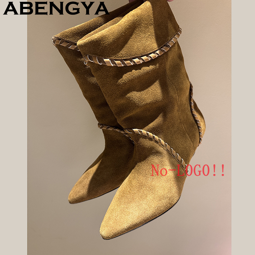 2026 Real Suede Leather Fashio - Ethnic Fashion Week reseña y precio