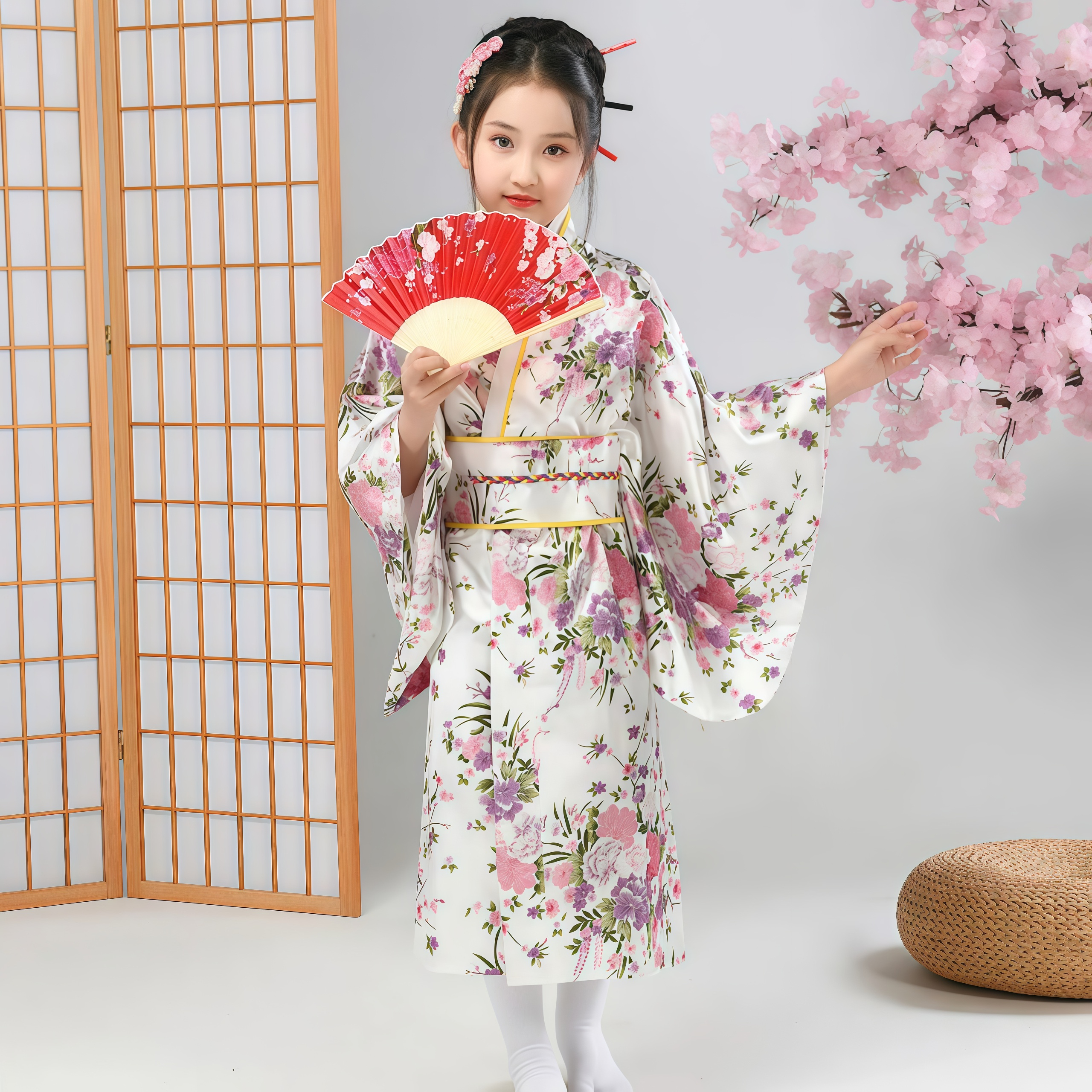 Kids Japanese Kimono Bathrobe  - Haori Japanese Jacket reseña y precio