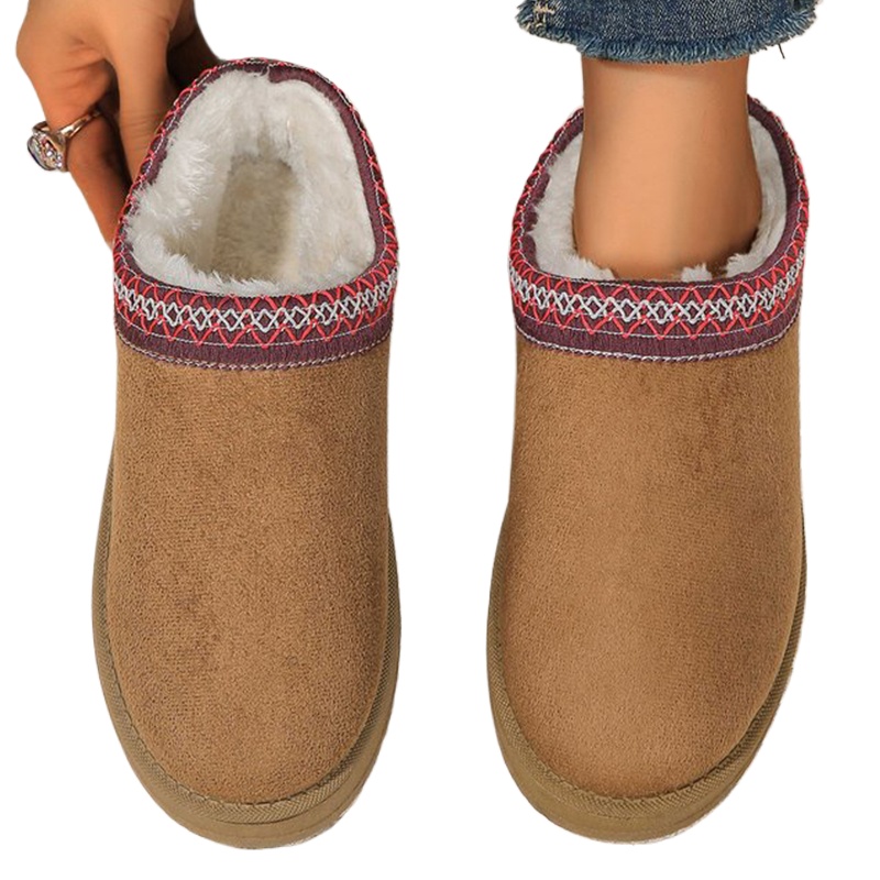 Women's Snow Boots Casual Slip - Ethnic Fashion Online reseña y precio