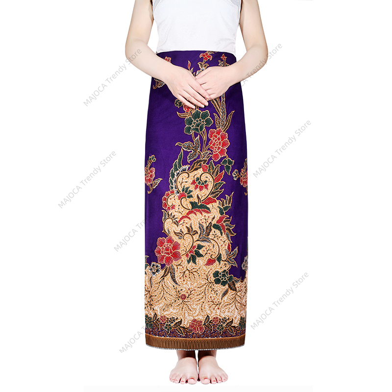 Southeast Asian Lungi/Dhoti/Sa - Batik Sarong Wrap reseña y precio