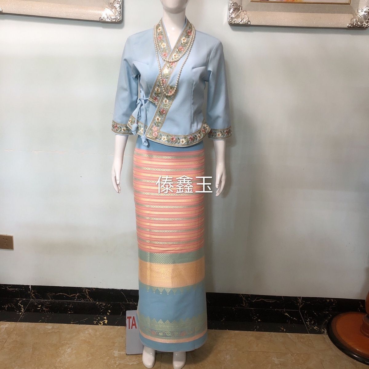 2pcsThailand Long-gyi Skirt Da - Batik Sarong Wrap reseña y precio