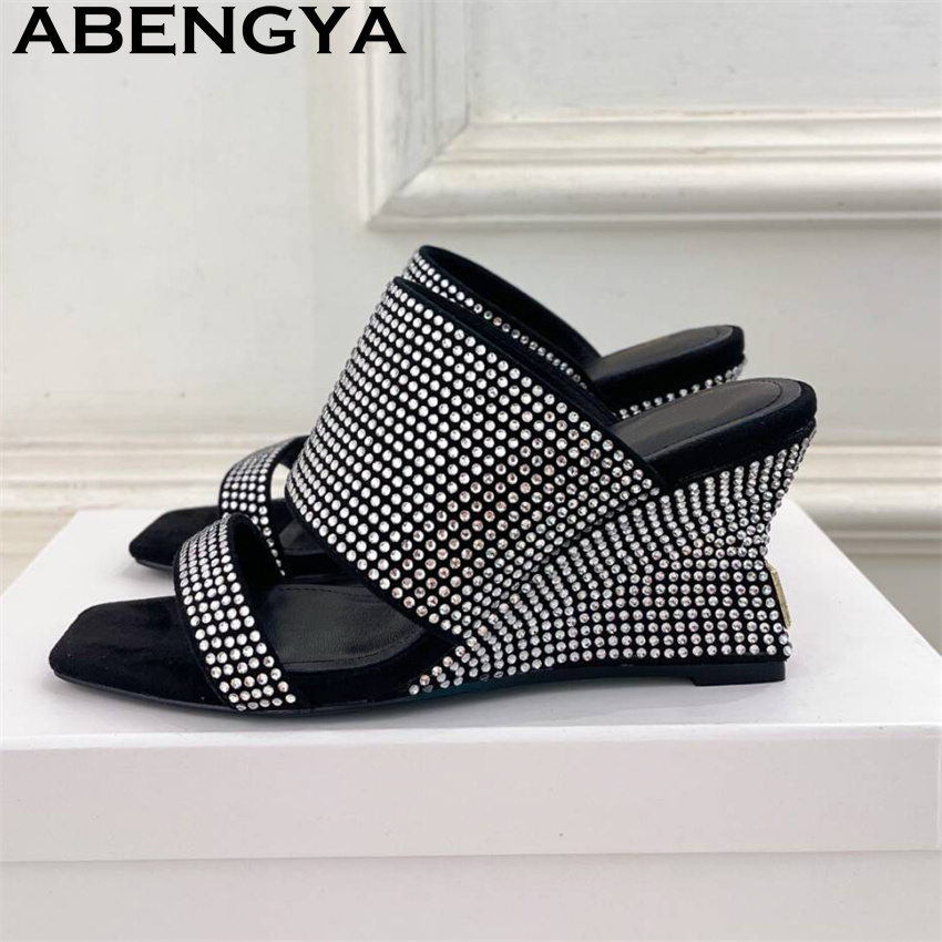 Elegant Style Rhinestone Wedge - Ethnic Fashion Week reseña y precio