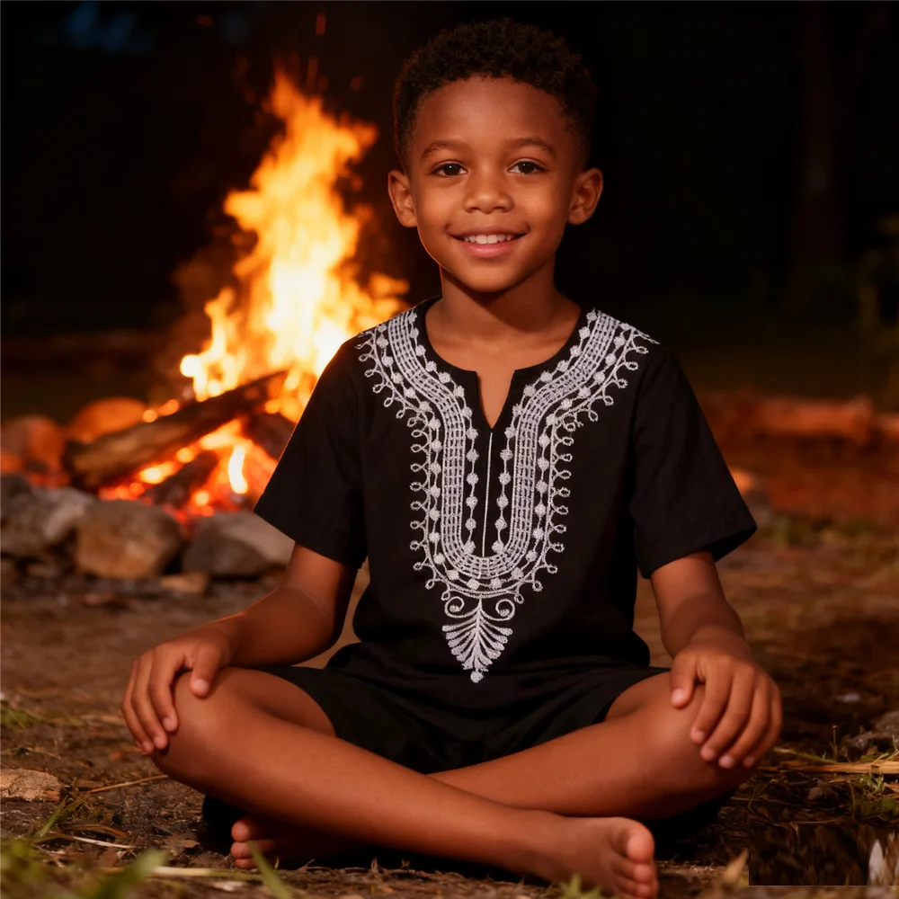 Vintage Ethnic T Shirts for 3- - Kids Ethnic Fashion reseña y precio