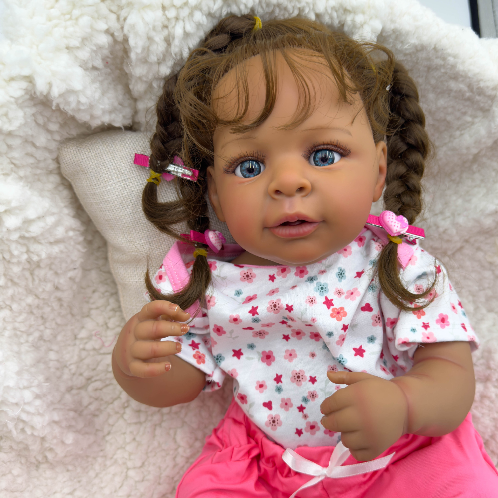 Dark Skin Jaylan Bebe Doll Reb - Ethnic Fashion Model reseña y precio