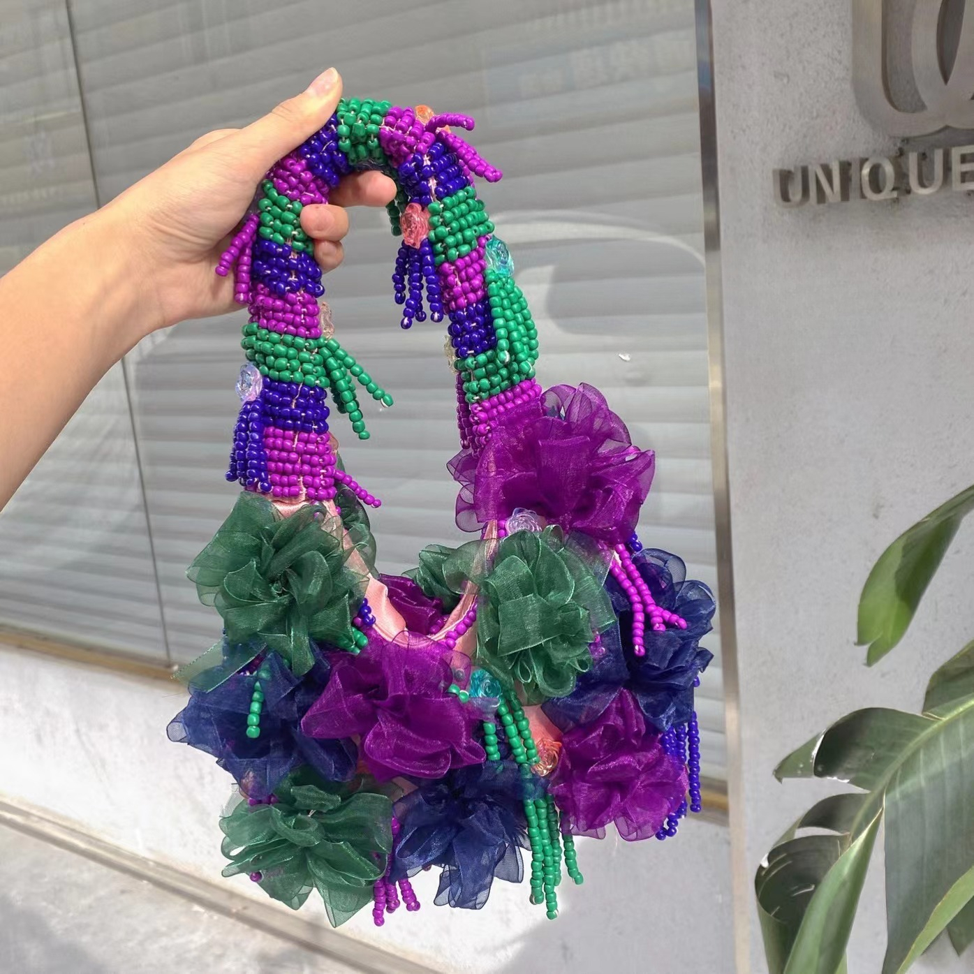Purple fashion retro flower be - Ethnic Fashion Designer reseña y precio