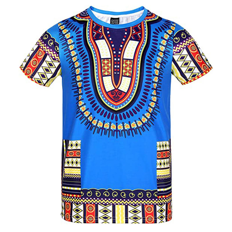 Summer Harajuku 3D Print Afric - Kids Ethnic Fashion reseña y precio