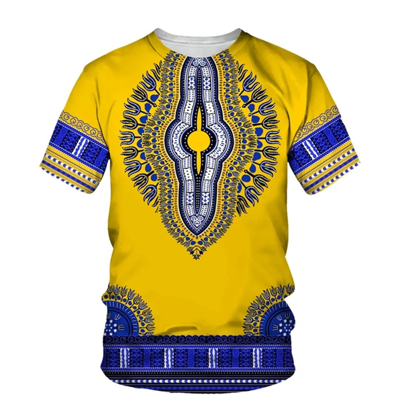 Summer Harajuku 3D Print Afric - Kids Ethnic Fashion reseña y precio