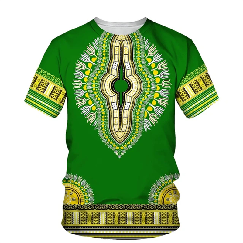 Summer Harajuku 3D Print Afric - Kids Ethnic Fashion reseña y precio