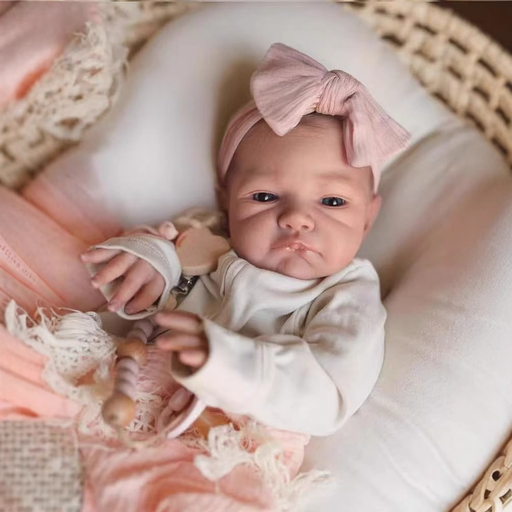48CM Reborn Silicone Dolls Aug - Ethnic Fashion Model reseña y precio
