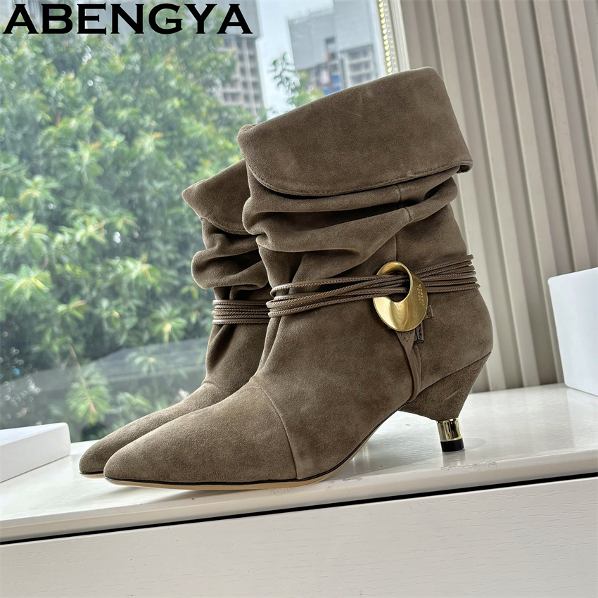 Size 35-42 Kitten Heel Ankle B - Ethnic Fashion Week reseña y precio