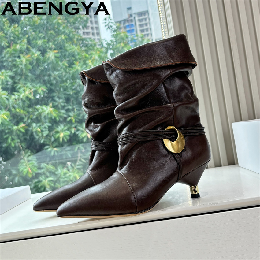 Size 35-42 Kitten Heel Ankle B - Ethnic Fashion Week reseña y precio
