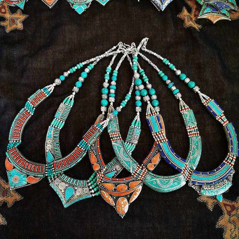BOHO Vintage Necklaces Collect - Ethnic Fashion Com reseña y precio