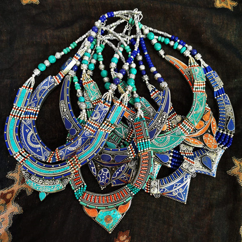 BOHO Vintage Necklaces Collect - Ethnic Fashion Com reseña y precio