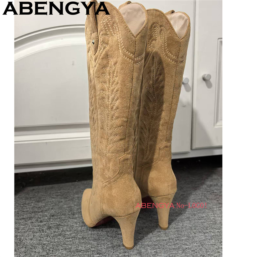 Classic Knee High Cowboy Knigh - Ethnic Fashion Week reseña y precio