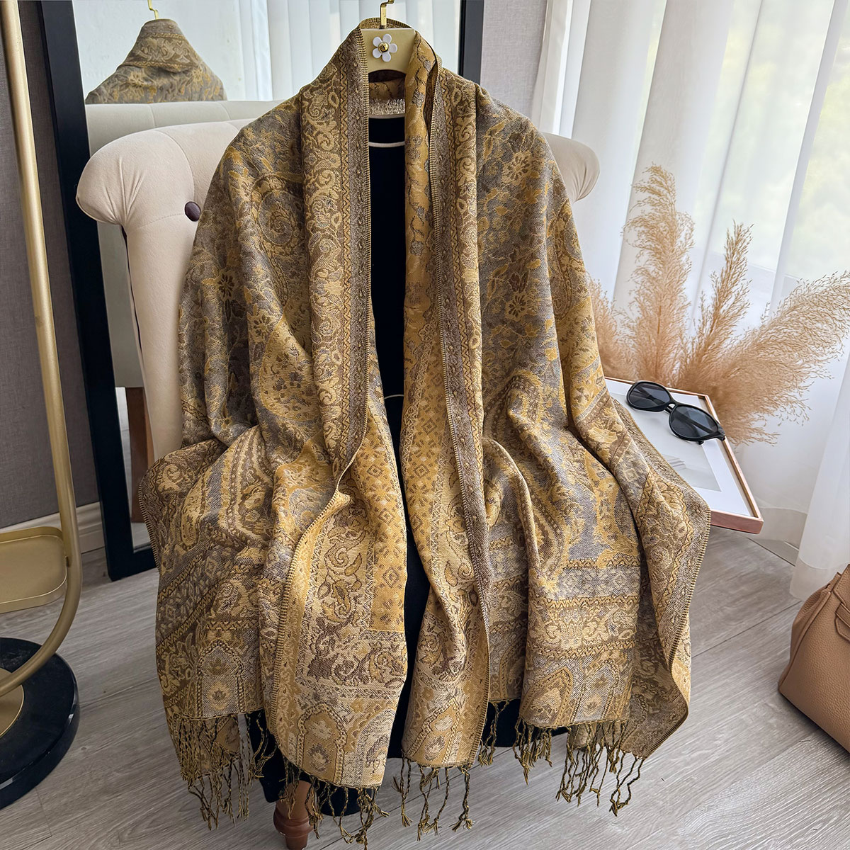 2025 Tassel Blanket Design Eth - Ethnic Fashion Designer reseña y precio