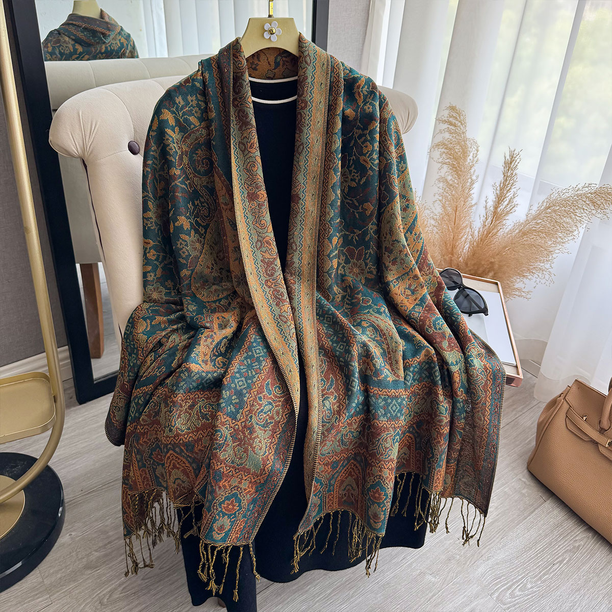 2025 Tassel Blanket Design Eth - Ethnic Fashion Designer reseña y precio