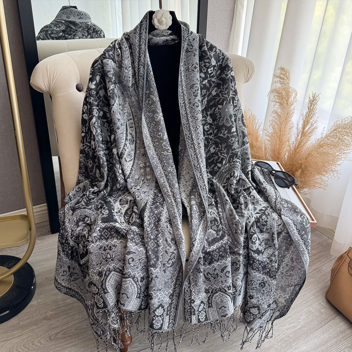 2025 Tassel Blanket Design Eth - Ethnic Fashion Designer reseña y precio