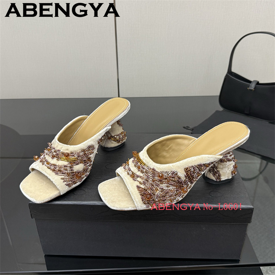 Bead Embroidery Open Toe Chunk - Ethnic Fashion Week reseña y precio