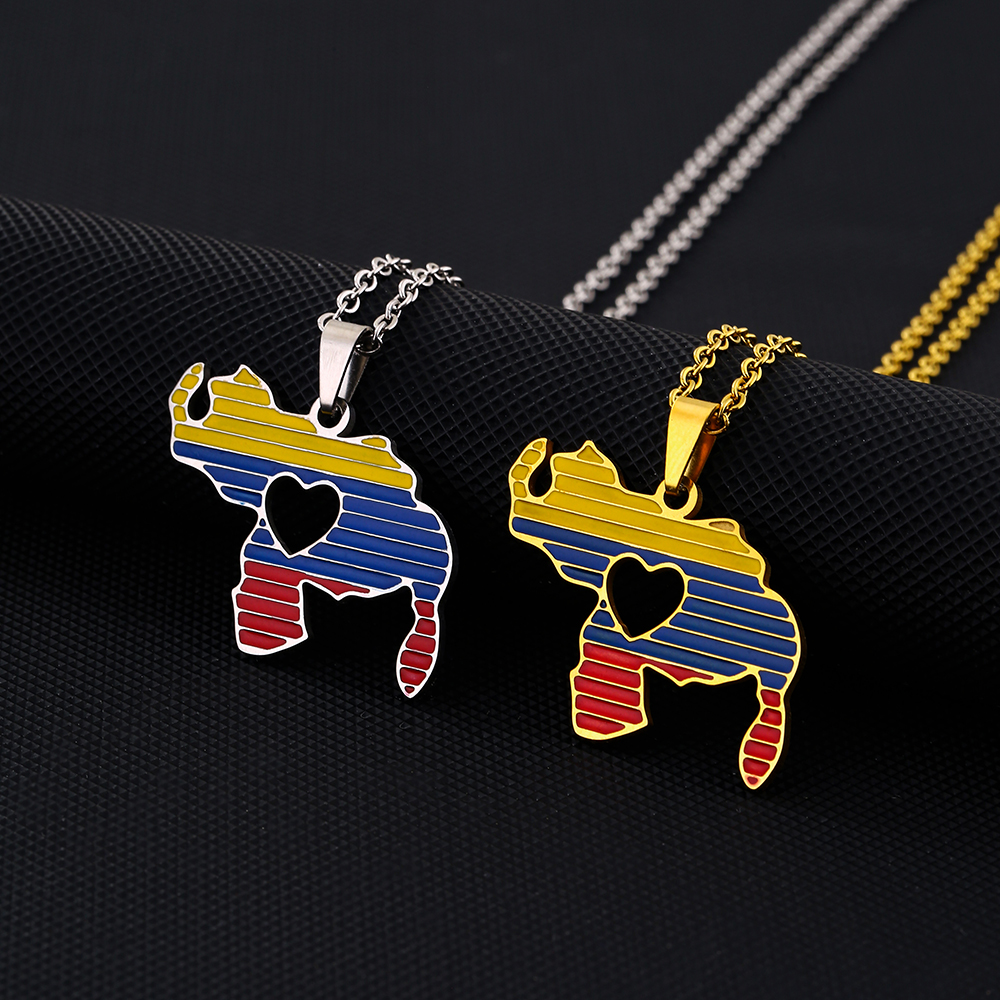 1PCS Stainless Steel Enamel Lo - Ethnic Fashion Sale reseña y precio