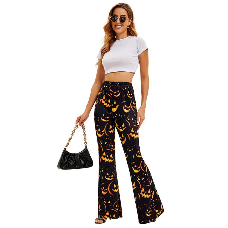 Halloween Bat Pumpkin Print Wo - Ethnic Wear Fashion Brand reseña y precio