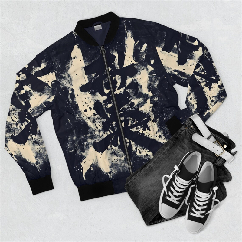 Spring Autumn Mens Bomber Jack - Haori Japanese Jacket reseña y precio