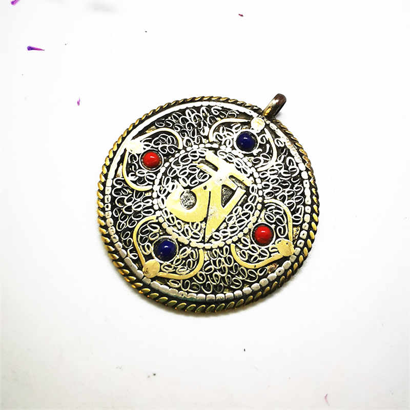 Tibet OM Amulet Pendants Tibet - Ethnic Fashion Com reseña y precio