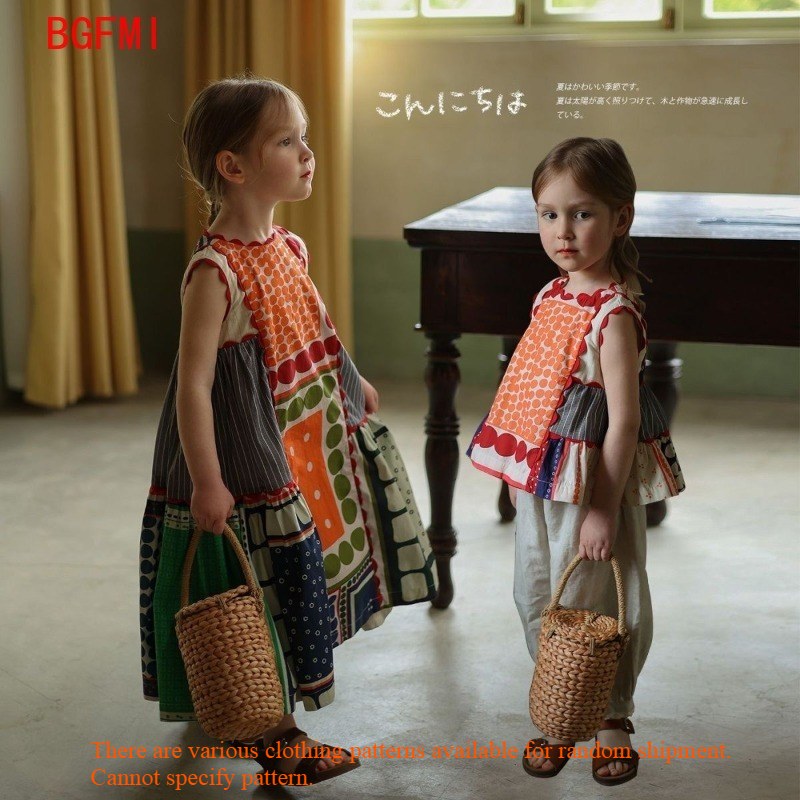 Kids Girls' Retro Dress 1-10Y  - Kids Ethnic Fashion reseña y precio