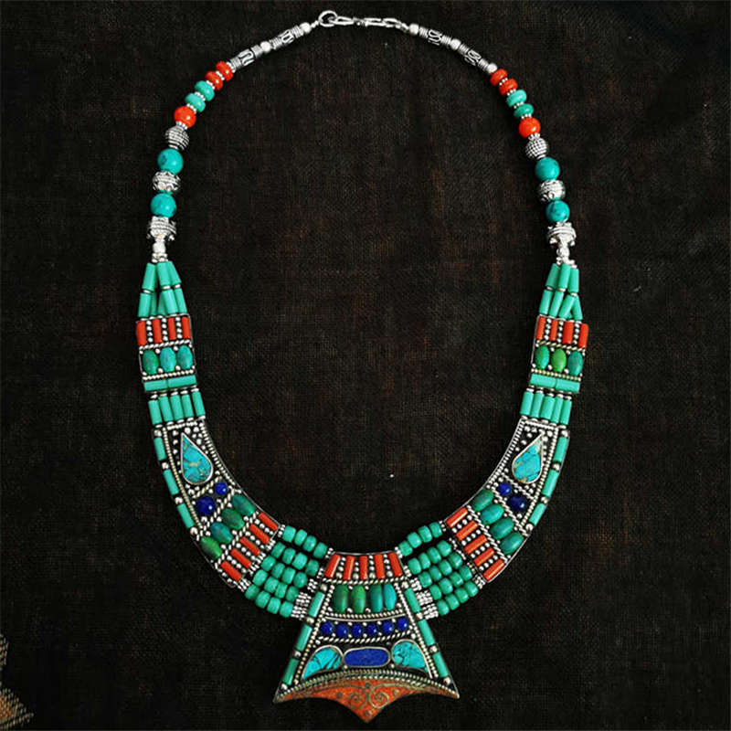 BOHO Vintage Necklaces Collect - Ethnic Fashion Com reseña y precio
