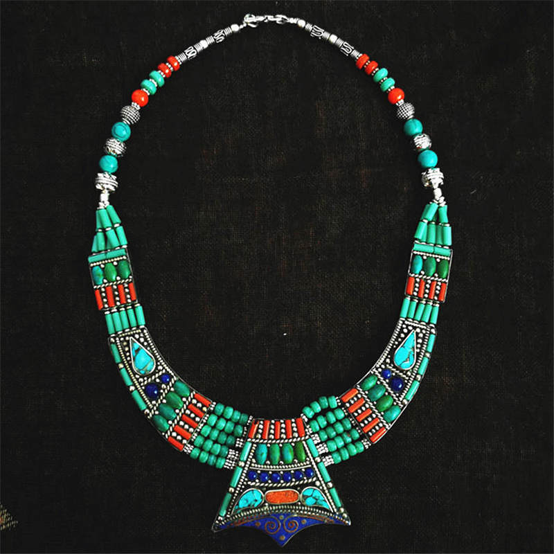 BOHO Vintage Necklaces Collect - Ethnic Fashion Com reseña y precio