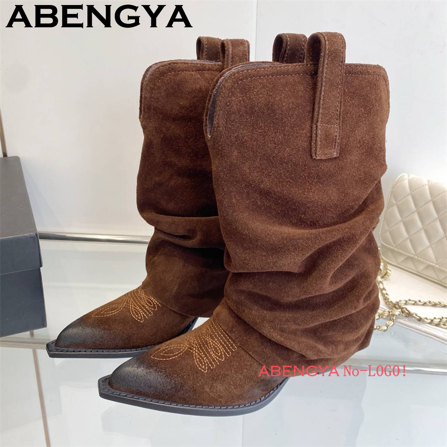 2025 Winter Suede Leather Plea - Ethnic Fashion Week reseña y precio
